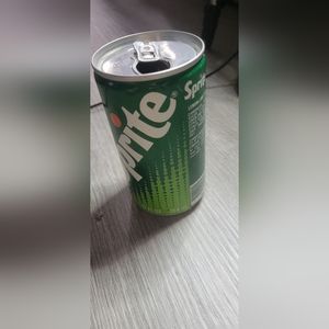 Vintage 1980s great condition collectable coca cola company sprite can empty